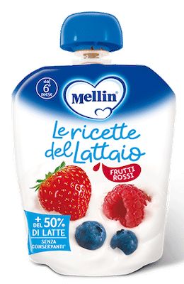 Merenda Le Ricette del Lattaio - Latte e Frutti Rossi