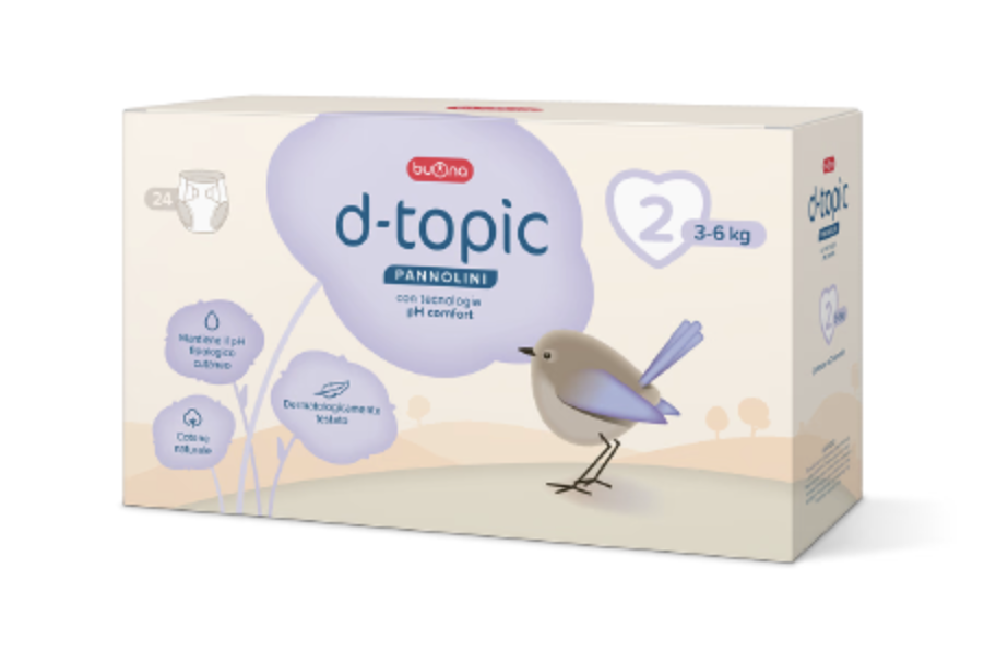 Pannolini D-Topic Taglia 2