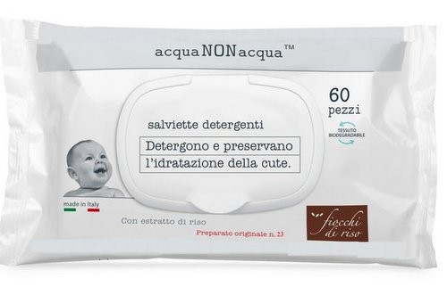 Salviette acqua non acqua_senza profumo