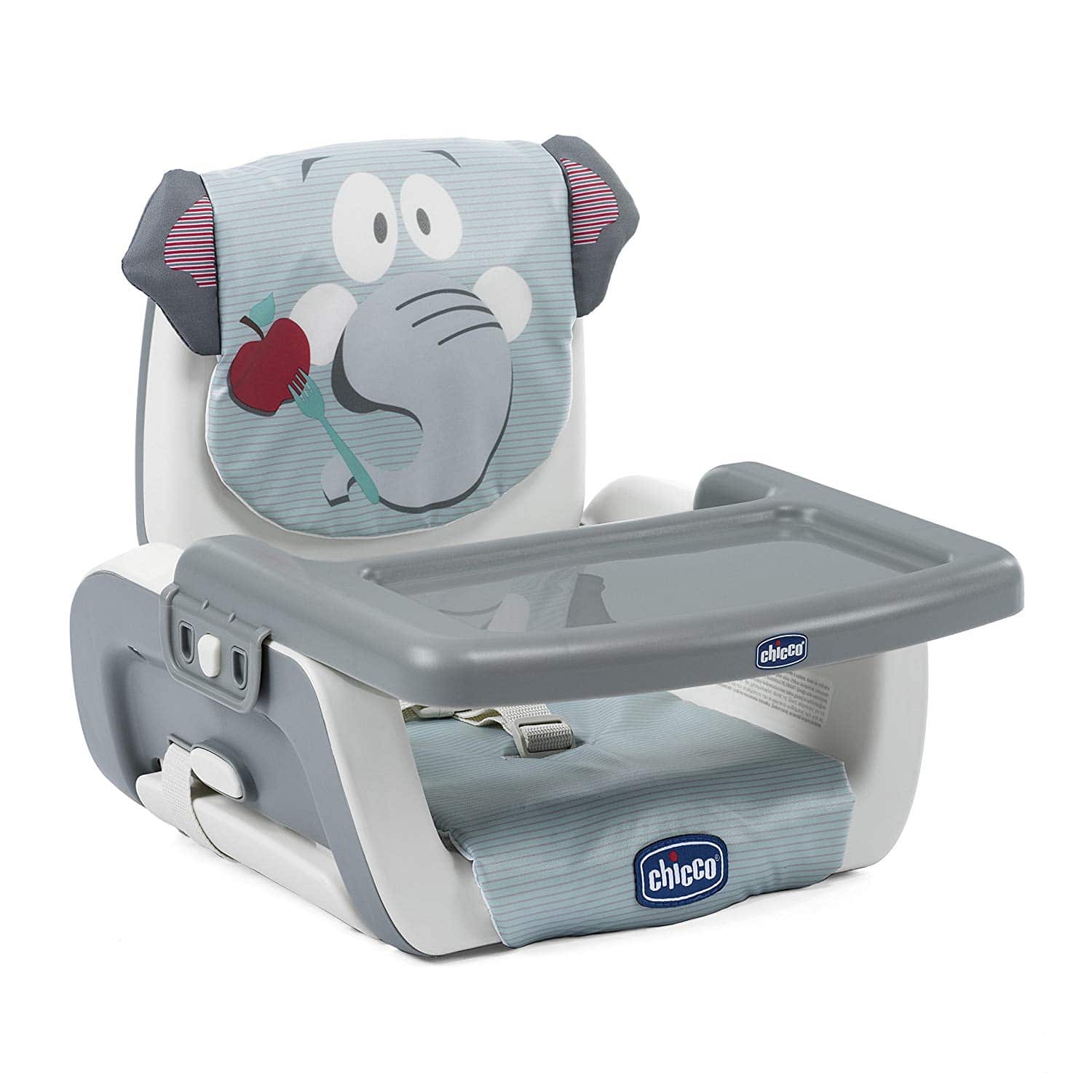 Sedia Con Rialzo Per Bambini Grigio – Booster Seats Per Tavolo Da Pranzo, Pratica E Sicura