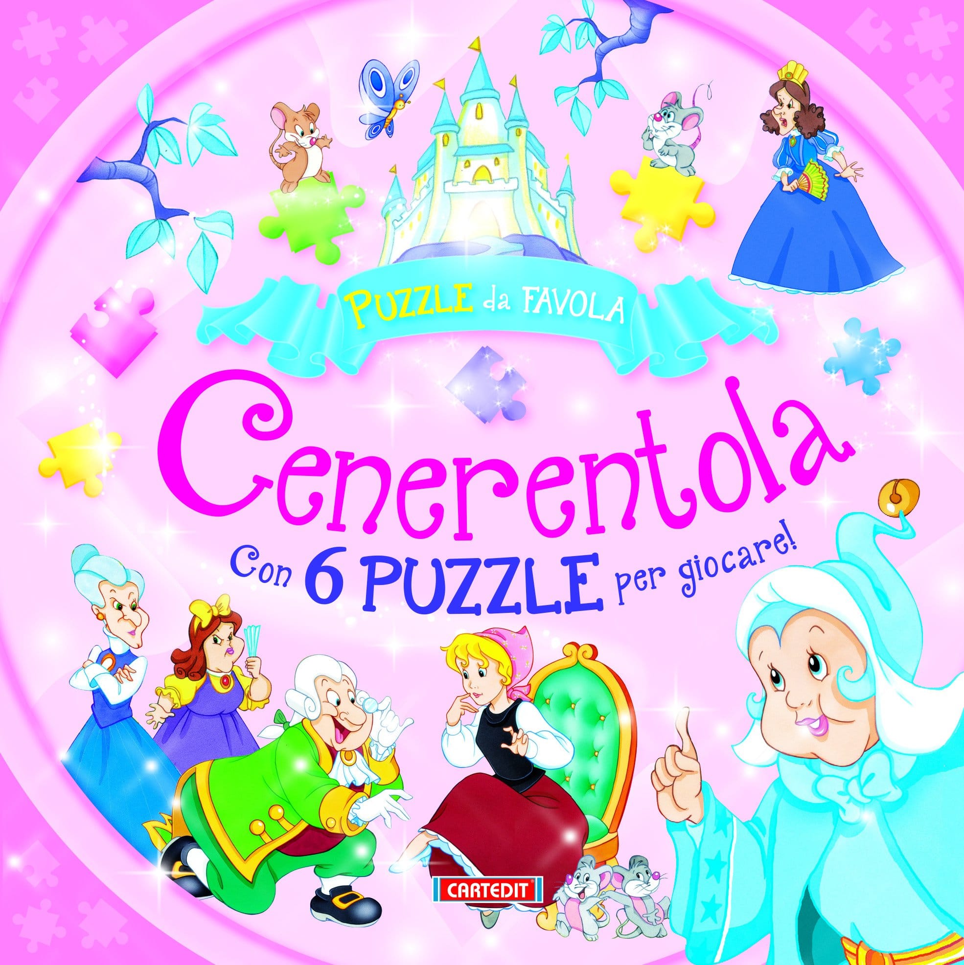 Libro Puzzle: Cenerentola - MammacheTest