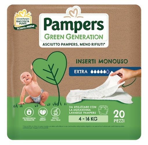 Pampers Green Generation Inserti Extra