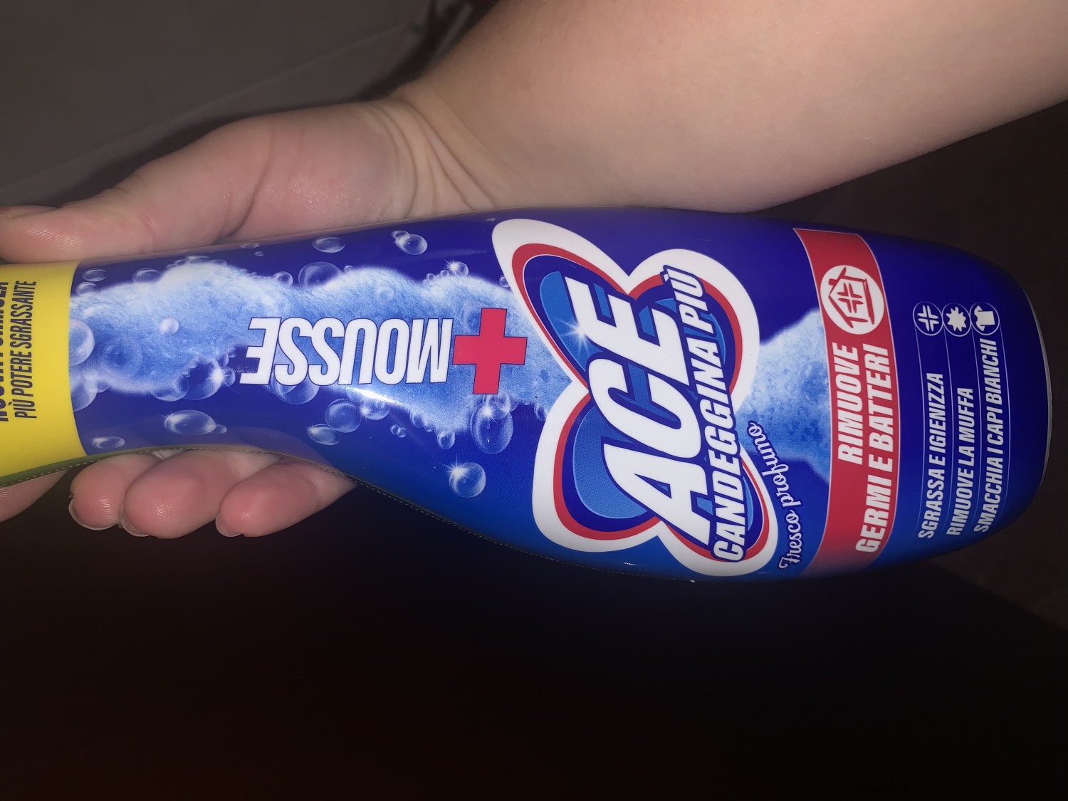 Ace wc gel con candeggina profumata potere igienizzante - 700ml