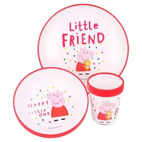 Set Pappa Antiscivolo Peppa Pig