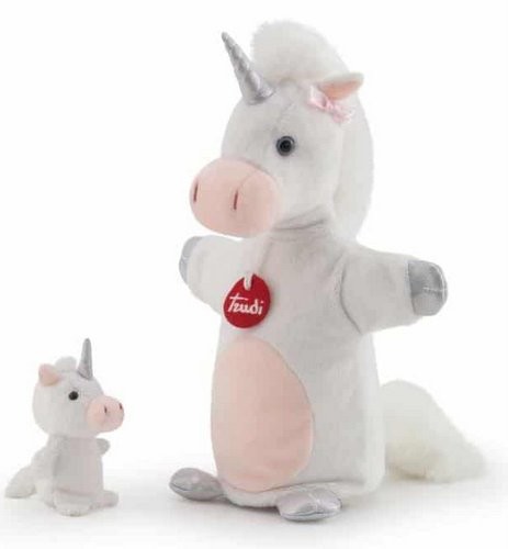 peluche Trudi Marionetta&baby Unicorno