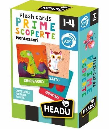 Flashcards Montessori Prime Scoperte_ Headu