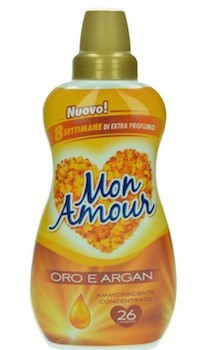 Ammorbidente Concentrato Mon Amour Oro e Argan - MammacheTest