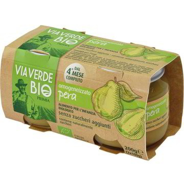 PUREA DI MELA 100 g VIA VERDE BIO PRIMIA - Primia