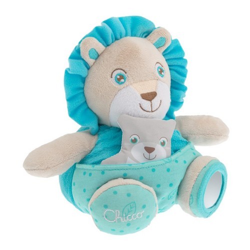 peluche Leone con marionetta