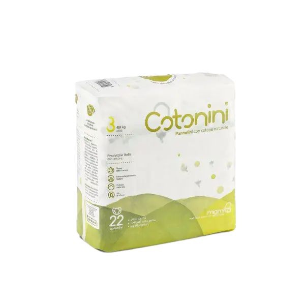 Pannolini Cotonini Classic Taglia 3 Midi