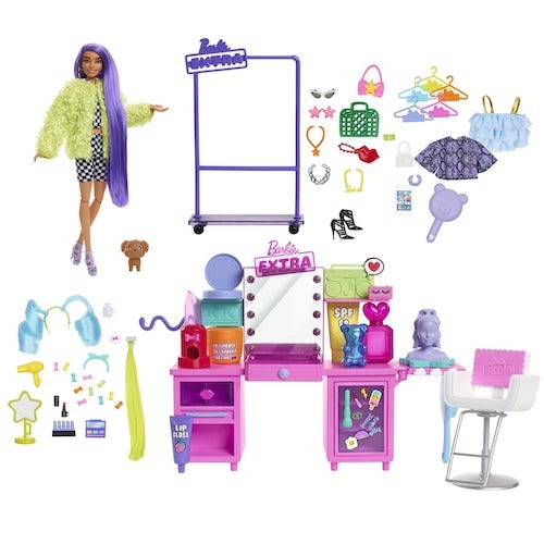Barbie Extra Playset Fashion Studio con Bambola - Mattel