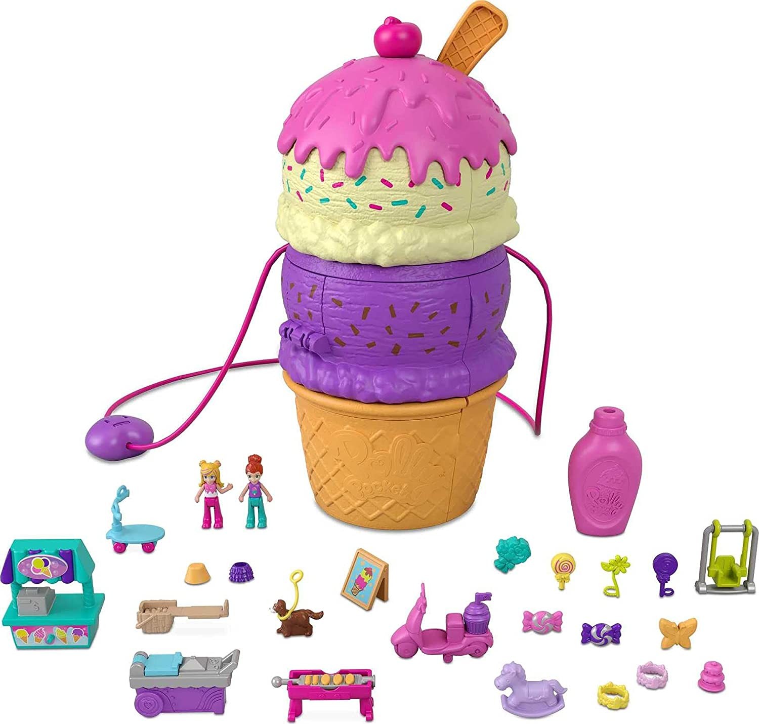 Polly Pocket Parco Acquatico Spin'n Surprise™ Cono Gelato