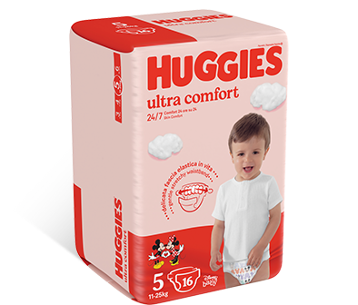 Pannolini Ultra Comfort Taglia 5 (11-25 kg) - Huggies