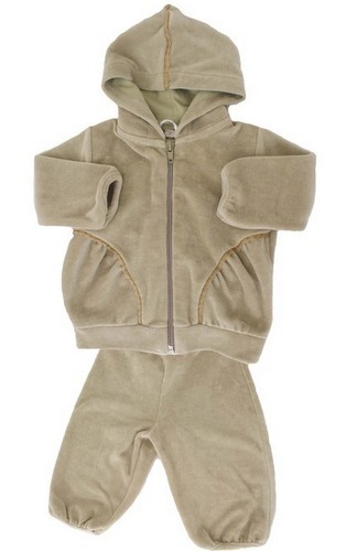 Nanan_Tuta beige con Zip