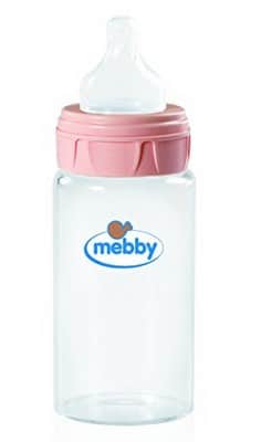 Mebby Biberon Vetro Tettarella Silicone 180 ml