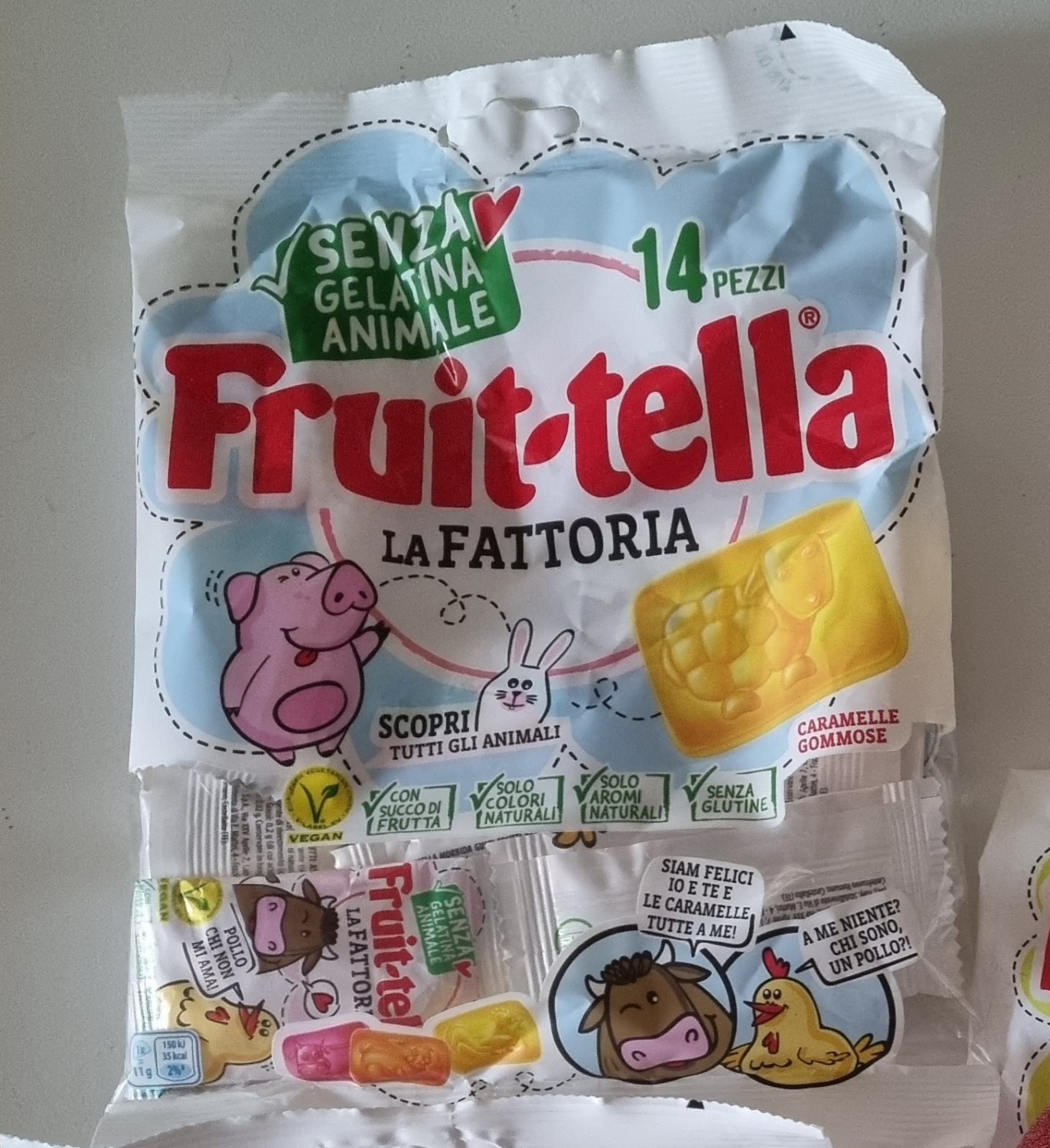 Caramelle Gommose frutti assortiti - Fruittella, box con 200 pezzi