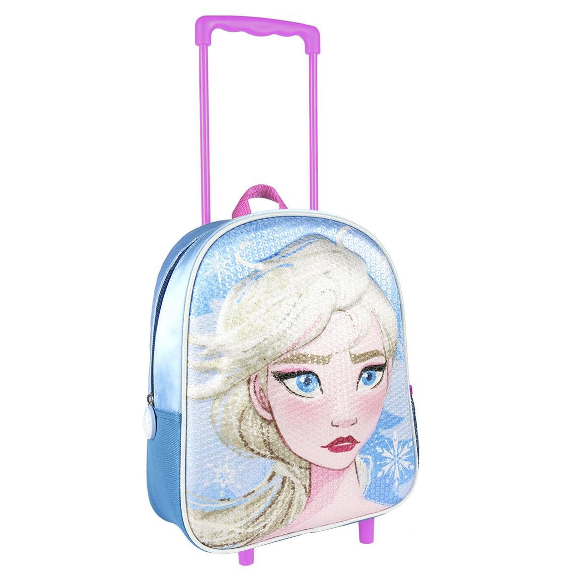 Trolley Asilo 3D Sequins Frozen II