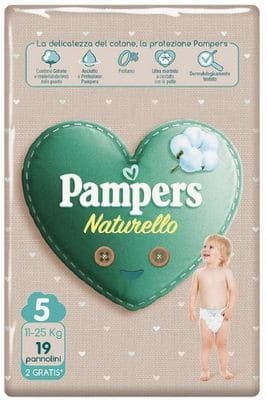 Pannolini Naturello taglia 5 pampers