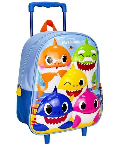 Zaino Trolley 3D Baby Shark