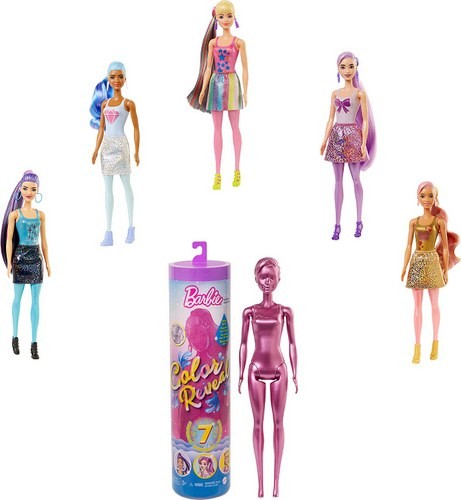 Barbie Color Reveal Shimmer con 7 sorprese