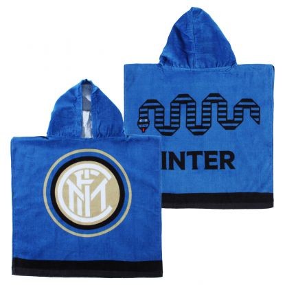 Poncho bambino Inter