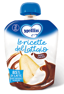 Merenda Le Ricette del Lattaio - Latte, Pera e Cacao