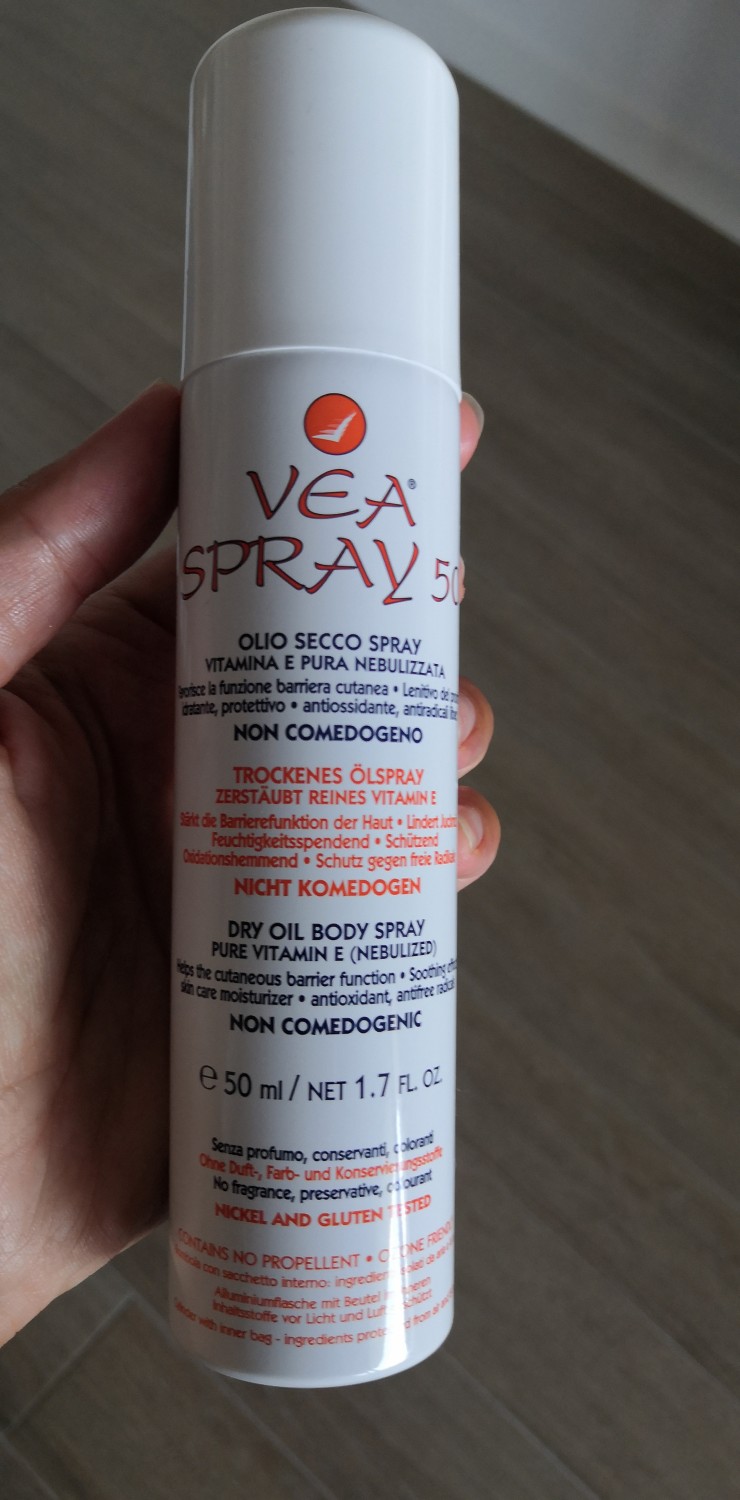 VEA SPRAY OLIO SECCO SPRAY 100 ML - VITAMINA E PURA NEBULIZZATA 