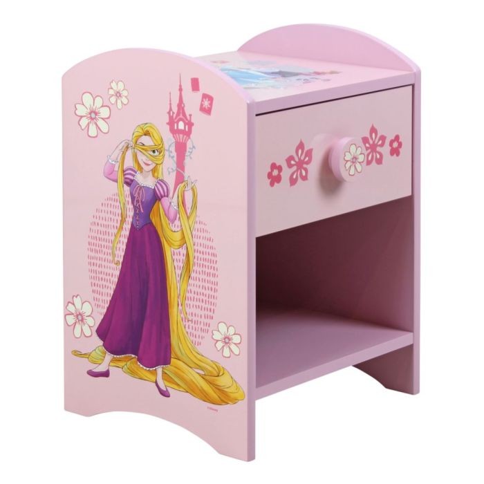 Comodino con cassetto Principesse Disney