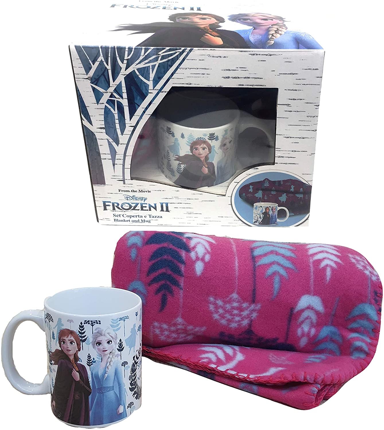 Set Coperta e Tazza Frozen 2  Coriex