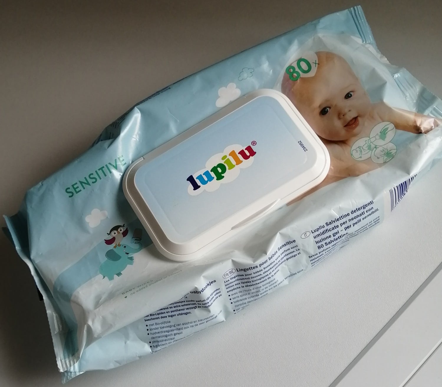 Lingettes pour Bébé Sensitive - Lupilu - Lidl