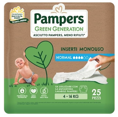 Pampers Green Generation Inserti Normal