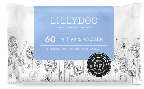 Salviettine Umidificate al 99% Acqua -Lillydoo Salviettine Umidificate al 99% Acqua -Lillydoo
