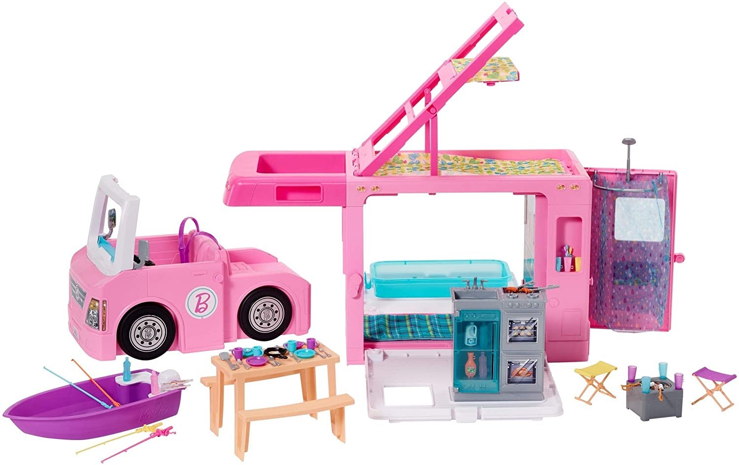 Barbie Camper dei Sogni 3 in 1 Mattel