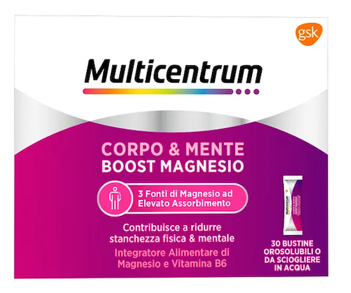 Multicentrum Corpo&mente Boost Magnesio - SGK