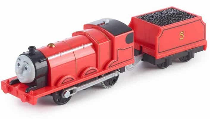 Il-Trenino-Thomas-TrackMaster-Personaggio-James-motorizzato