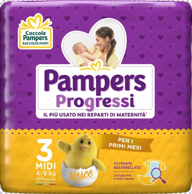Pampers Progressi taglia 3
