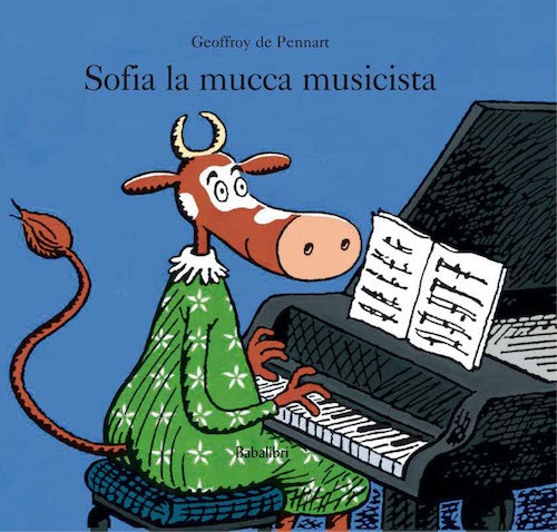 Sofia-mucca-musicista-Babalibri