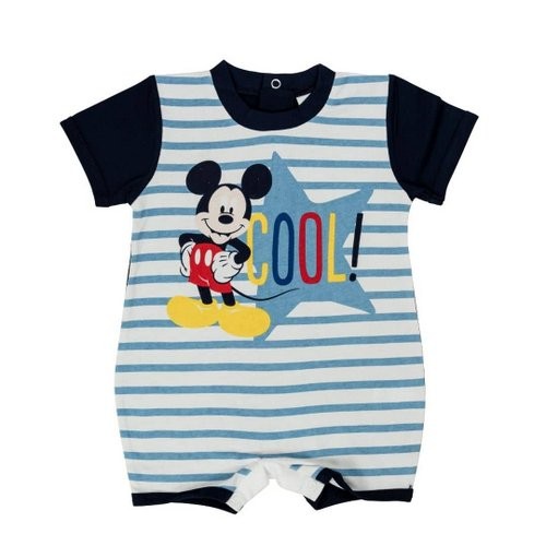 Pagliaccetto Neonato Mickey Mouse a Righe