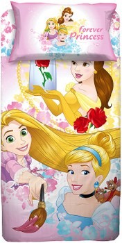 Completo lenzuola principesse Disney Forever