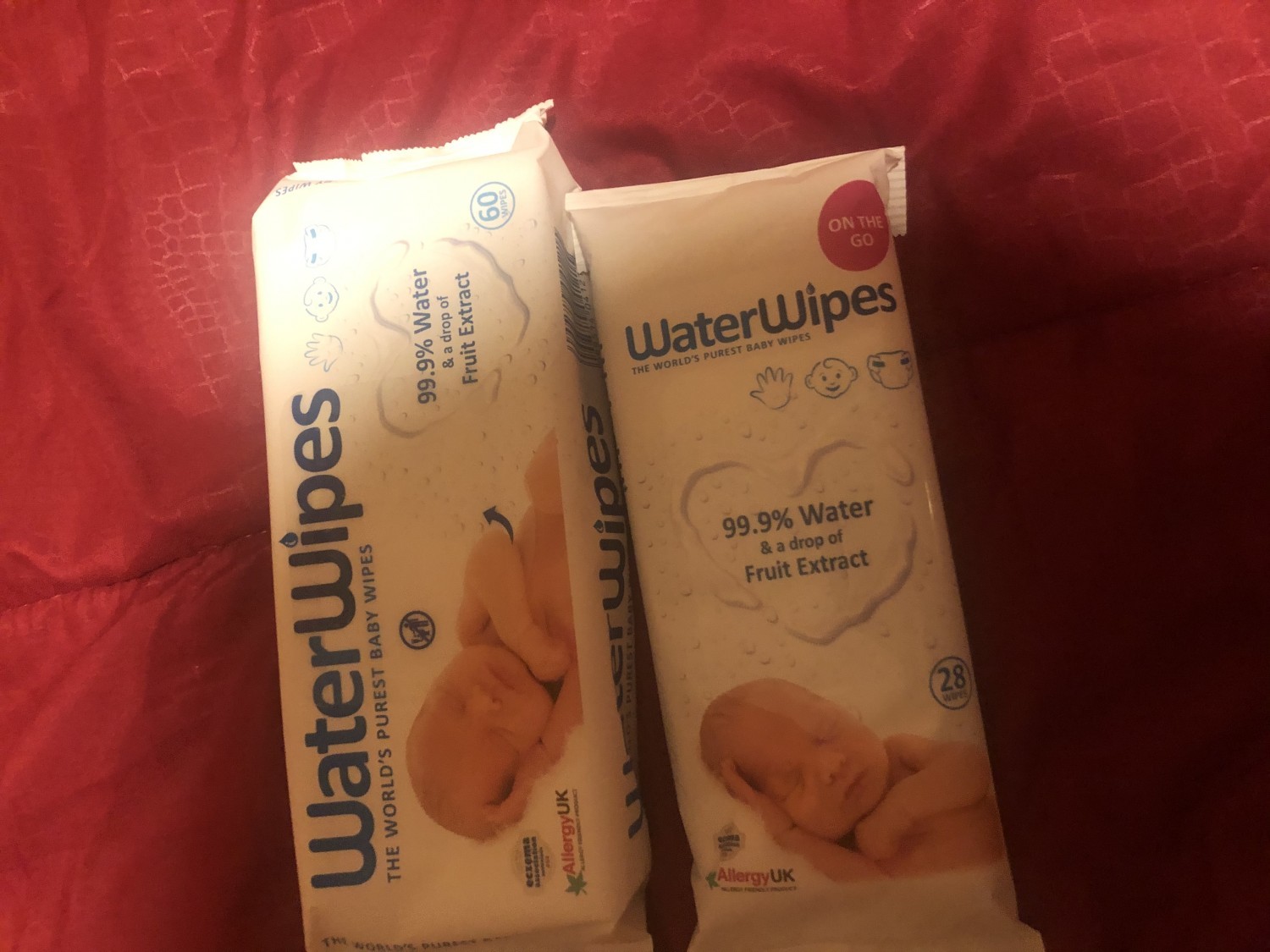 Water wipes
