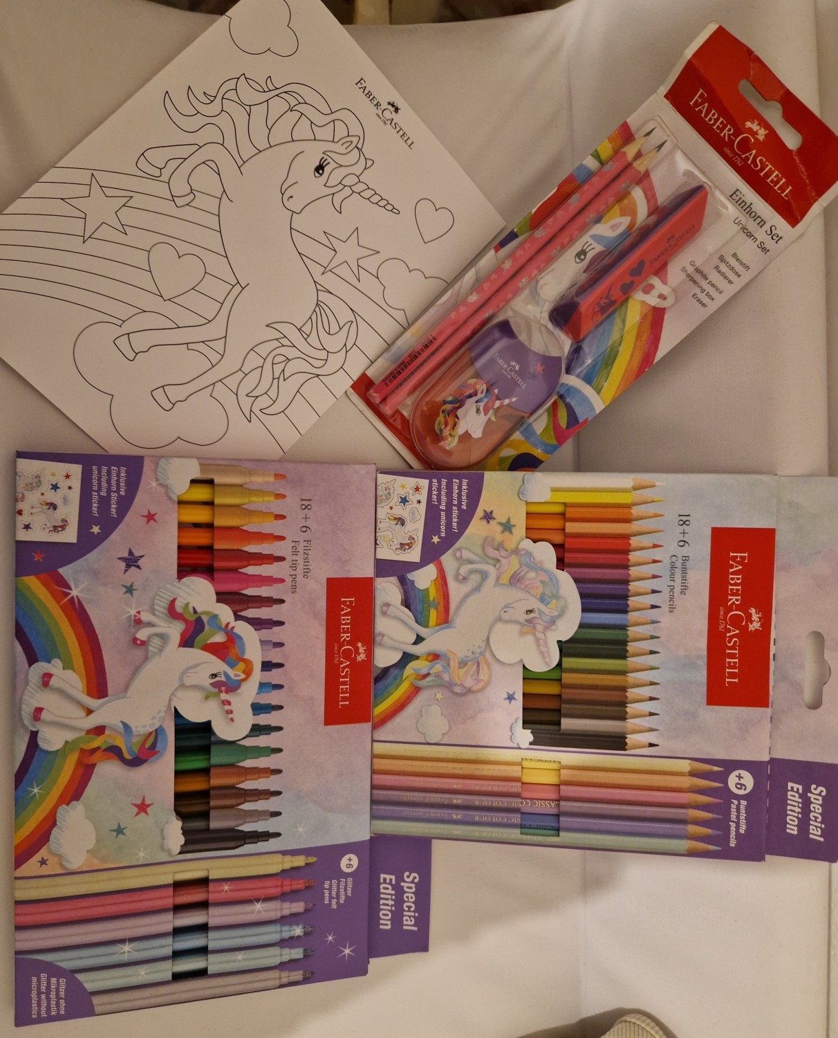 set completo unicorno