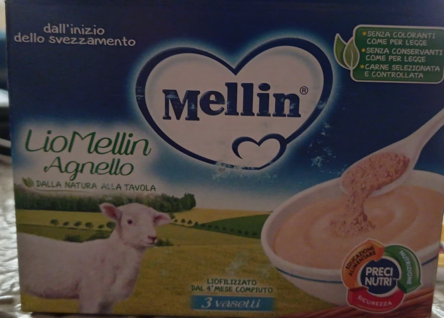 Mellin Liofilizzato alla Carne di Manzo