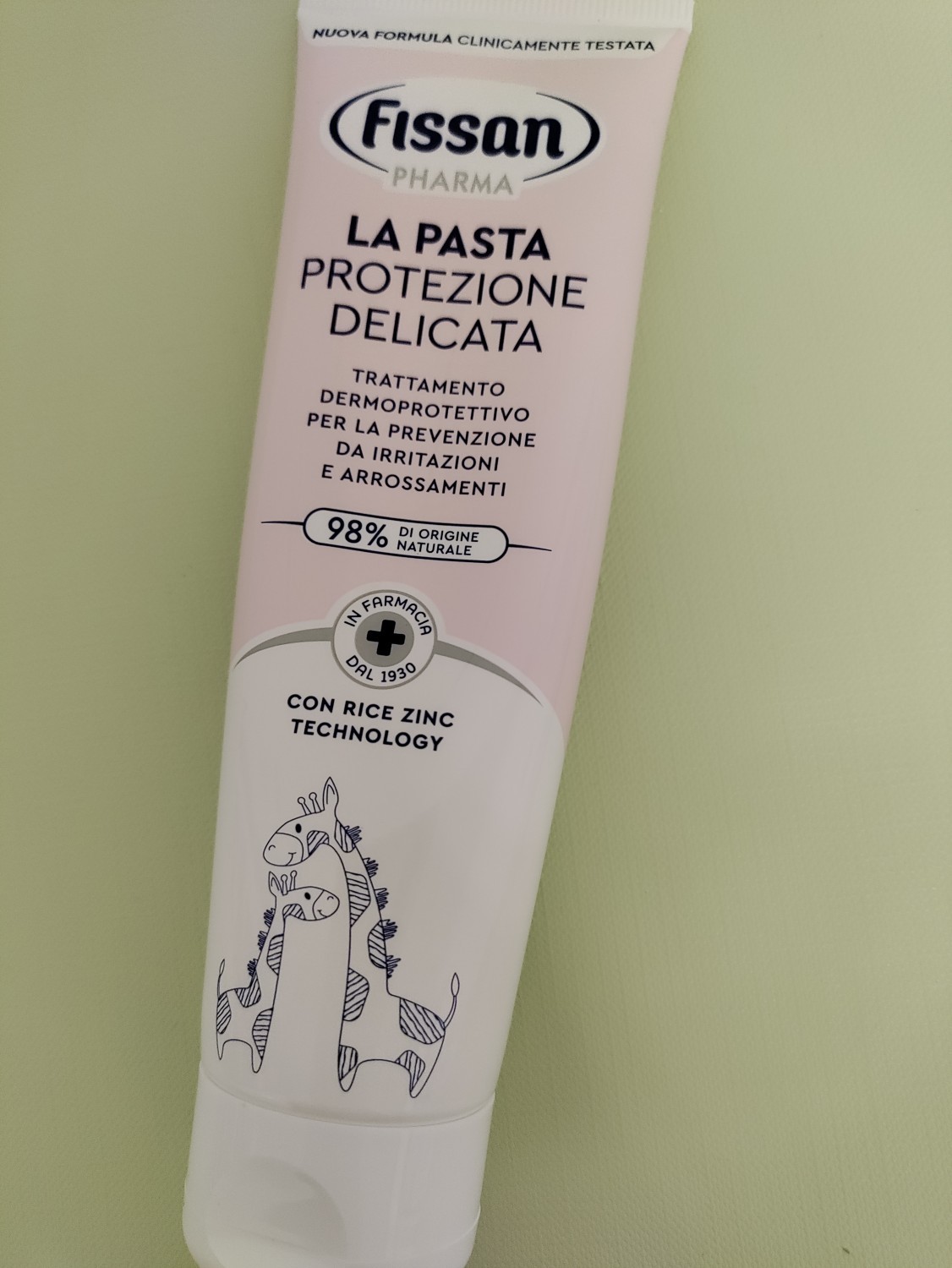 Fissano pasta protezione delicata