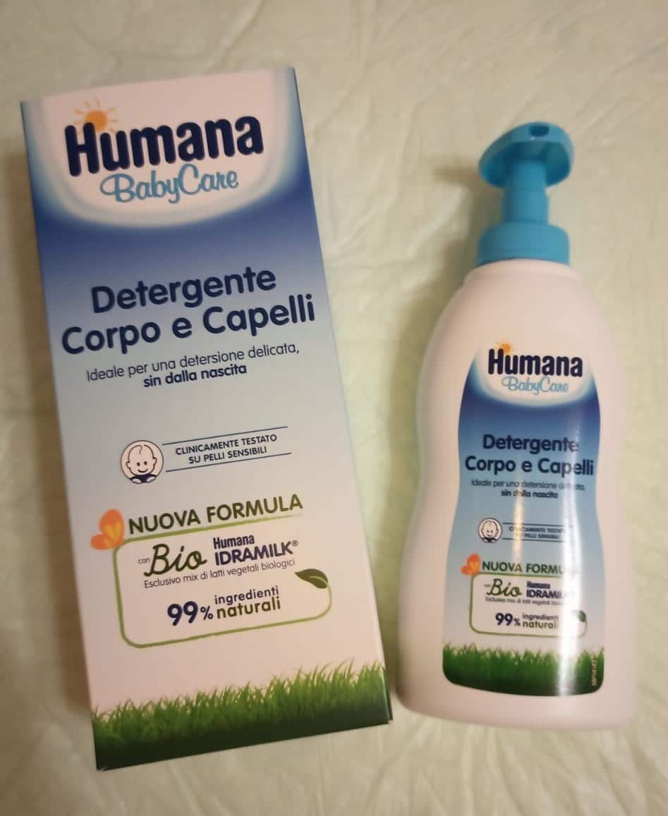 Detergente corpo e capelli