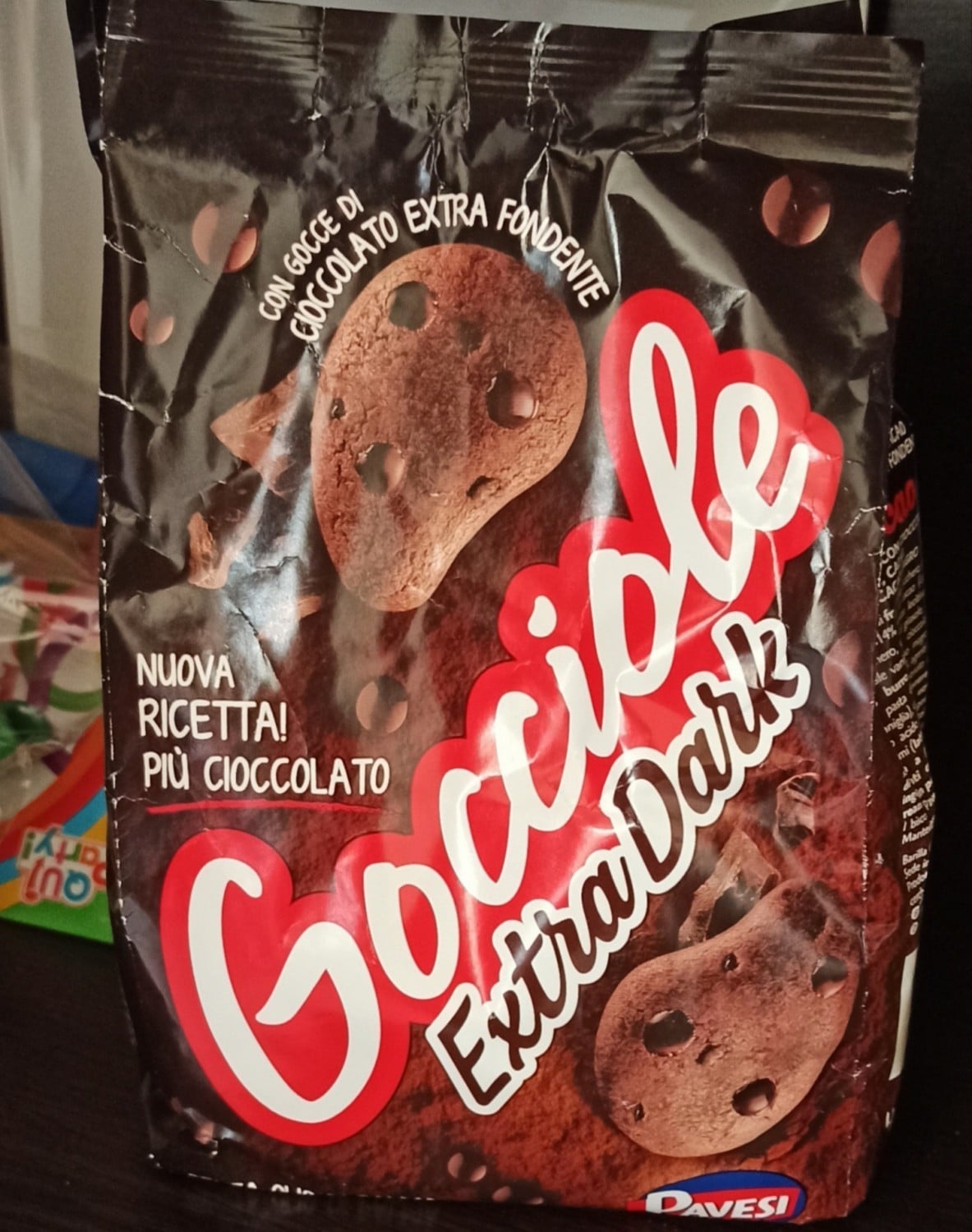 Gocciole extra dark