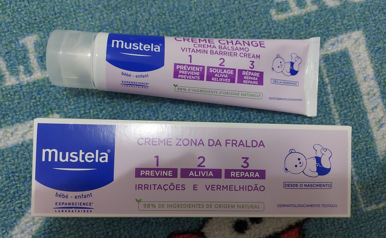 Pasta cambio mustela