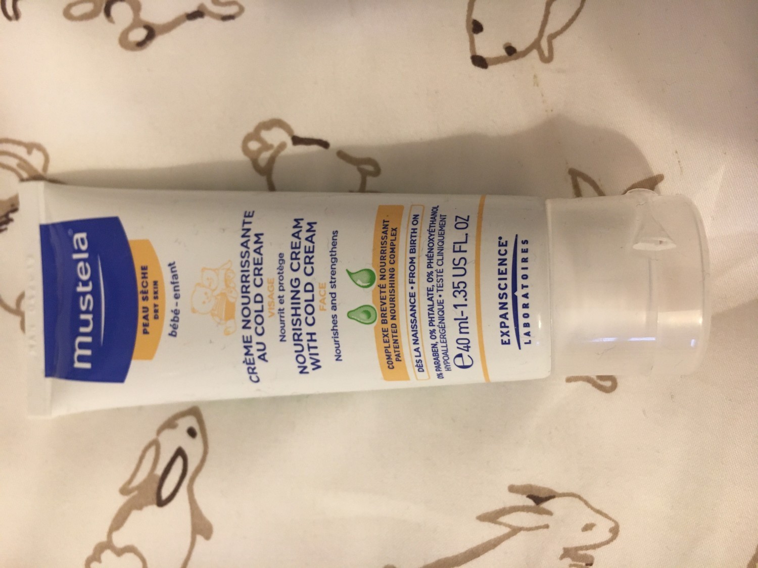 Mustela cold cream