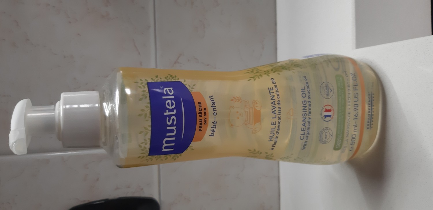 Mustela olio bagno