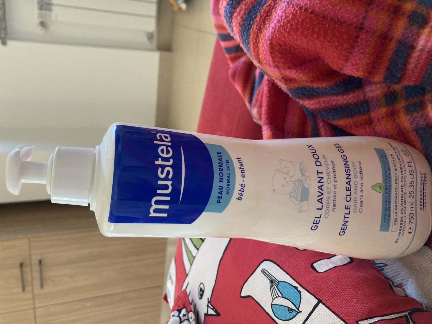 Detergente delicato Mustela