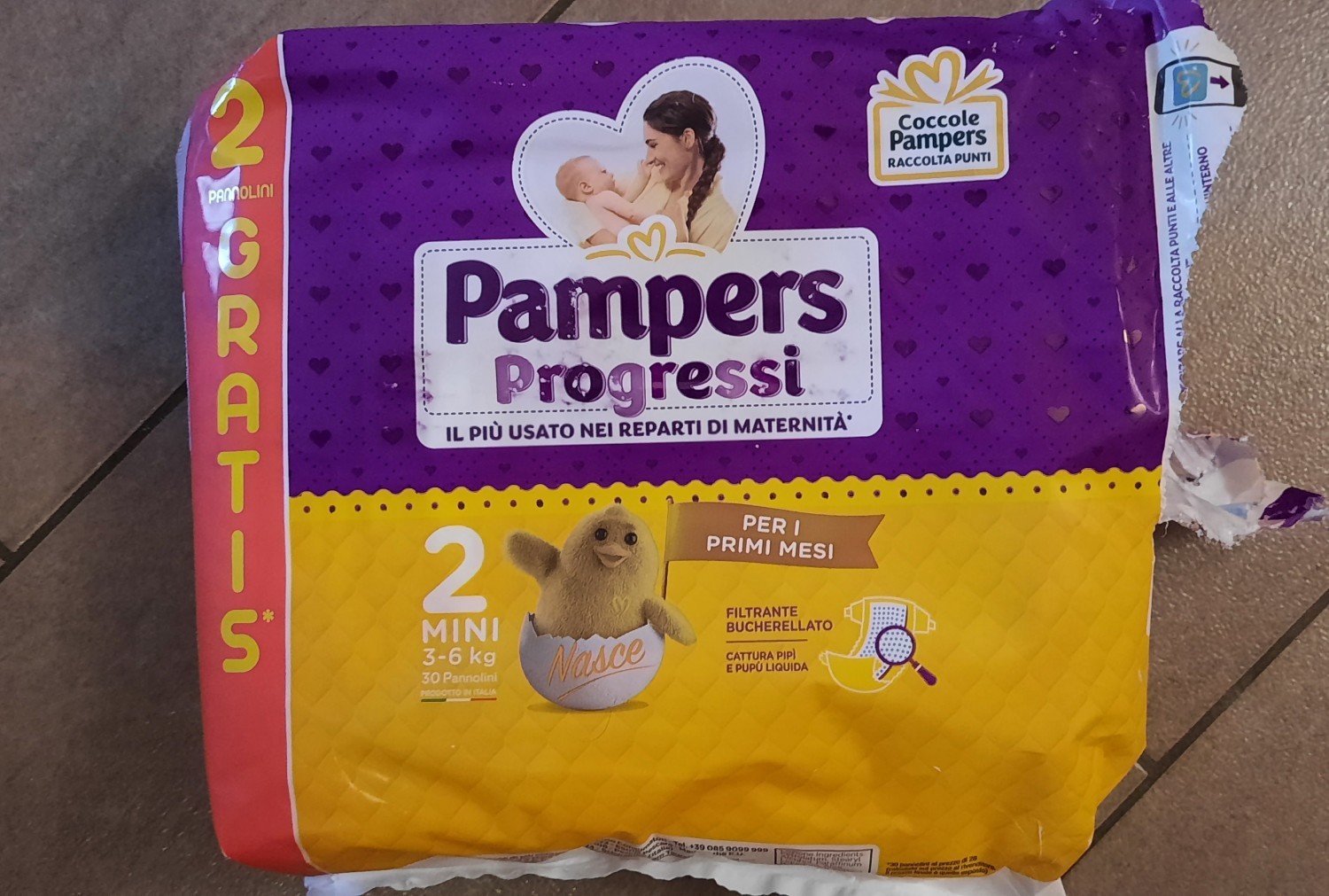 Pampers Progressi Sensitive Pannolini Mini Misura 2 28 pezzi 